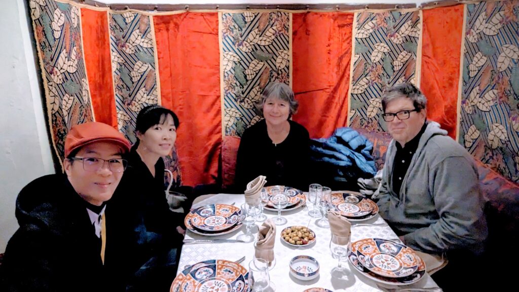 Dinner with Yann LeCun at Marrakech Morocco