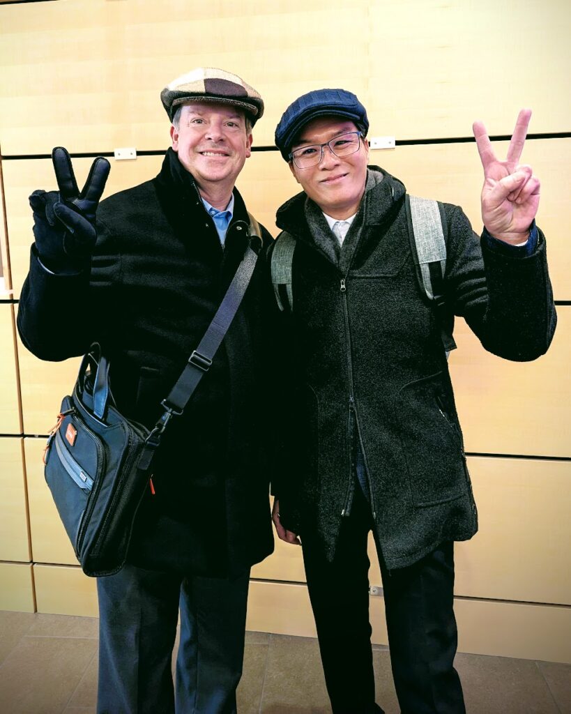 Grad Conn and Michael Wu at Microsoft Executive Briefing Center