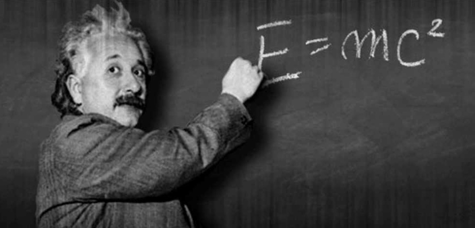 Albert Einstein explains complex physics in simple terms