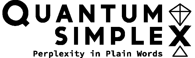 Quantum Simplex Logo Rotating Simplex Black